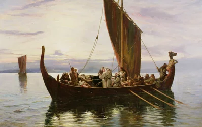 Die letzte Reise der Wikinger, 1882